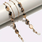 Women’s Copper Geometric Charm Chain