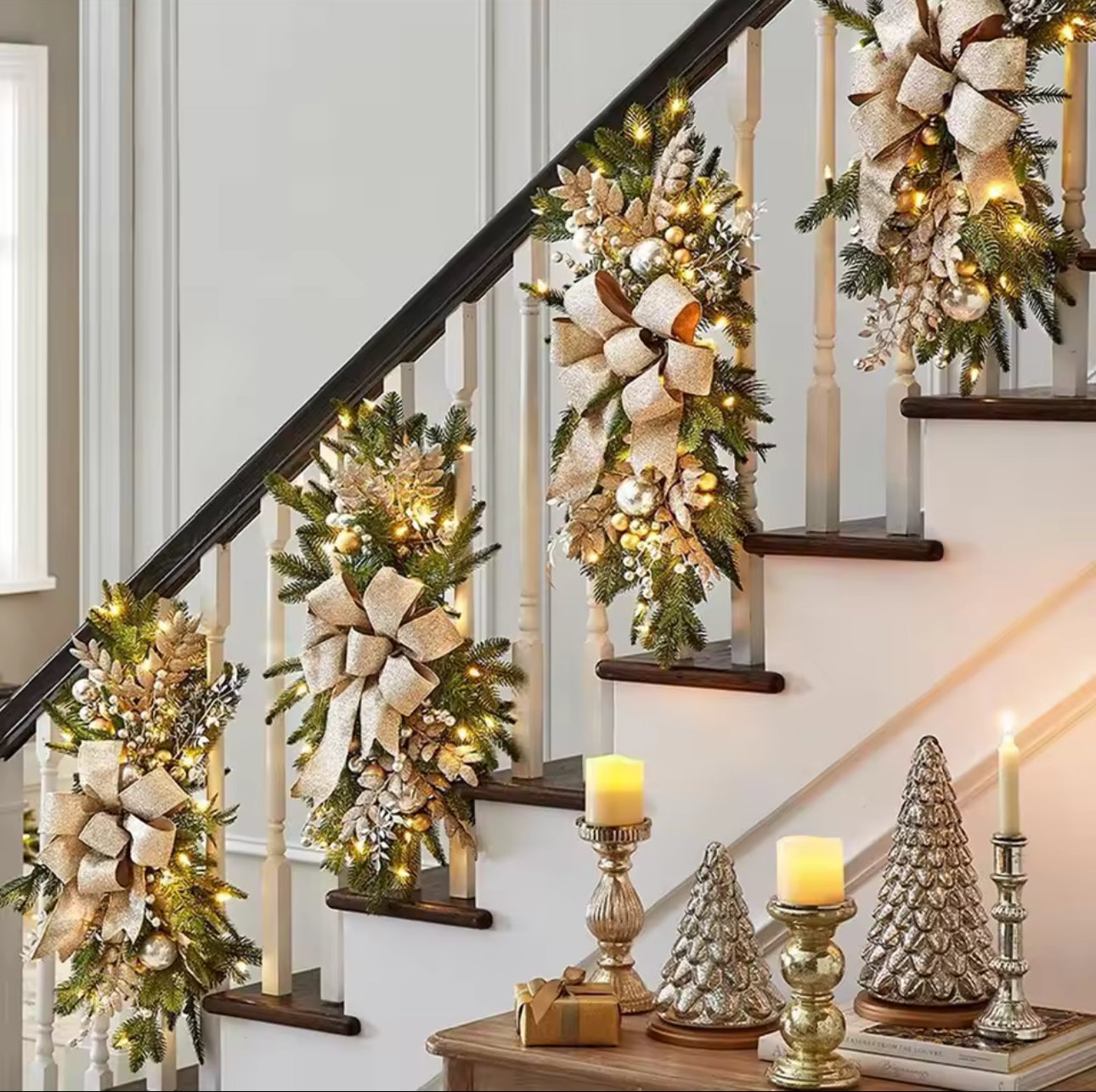 Zenora Prelit Christmas Garland & Wreath