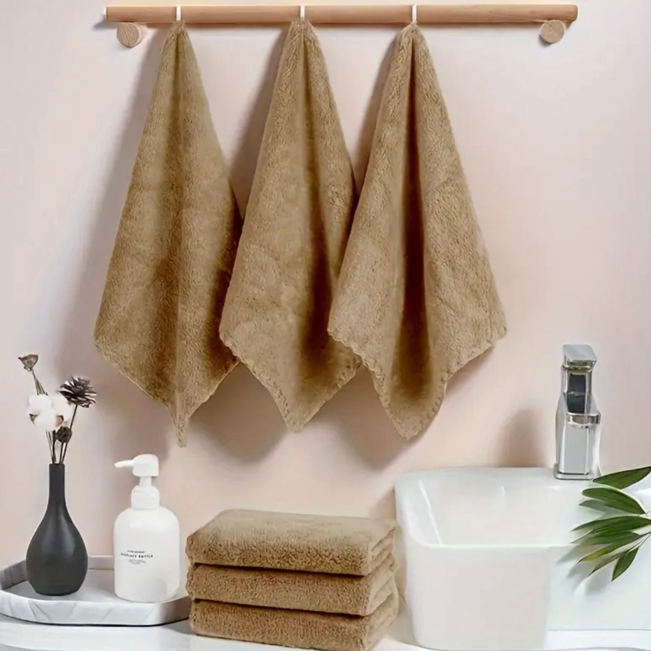 Zenora Reusable Microfiber Makeup Remover Towels – 10 Pack