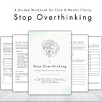 Stop Overthinking Workbook – Anxiety Relief & Emotional Management Guide