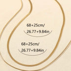 Boho Luxe Stainless Steel Waist Chain Set (2pcs)