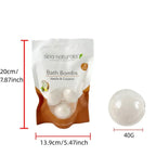 Zenora 3-Pack Vanilla & Coconut Bath Bomb Set