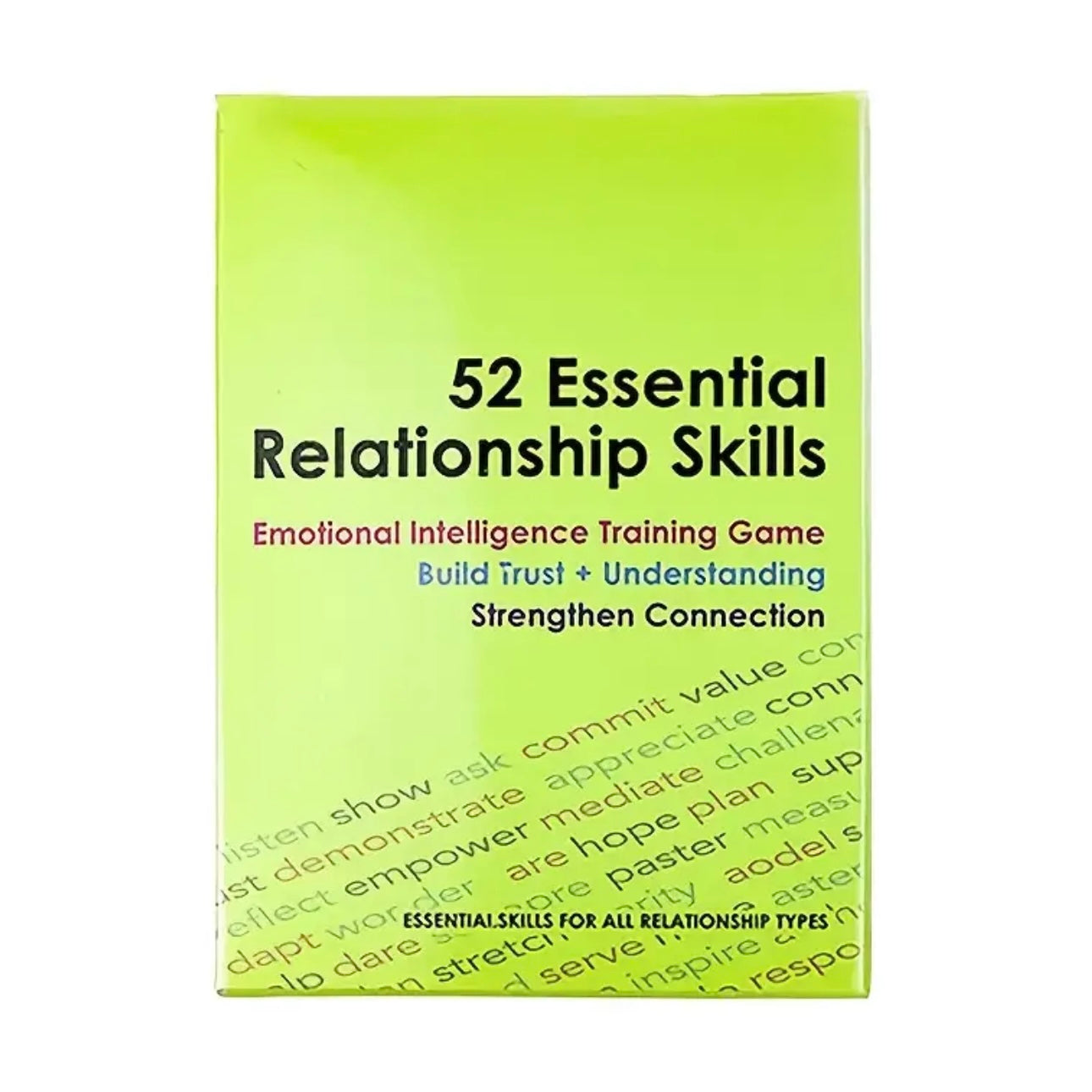 52 Essential Relationship Skills Card Game | Build Trust, Improve Understanding & Strengthen Connections – Emotional Intelligence Training, Interactive Party & Relaxation Game