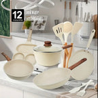 Zenora 12-Piece Non-Stick Cookware Set