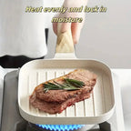 Zenora McFanshi Multifunctional Cast Iron Steak Pan