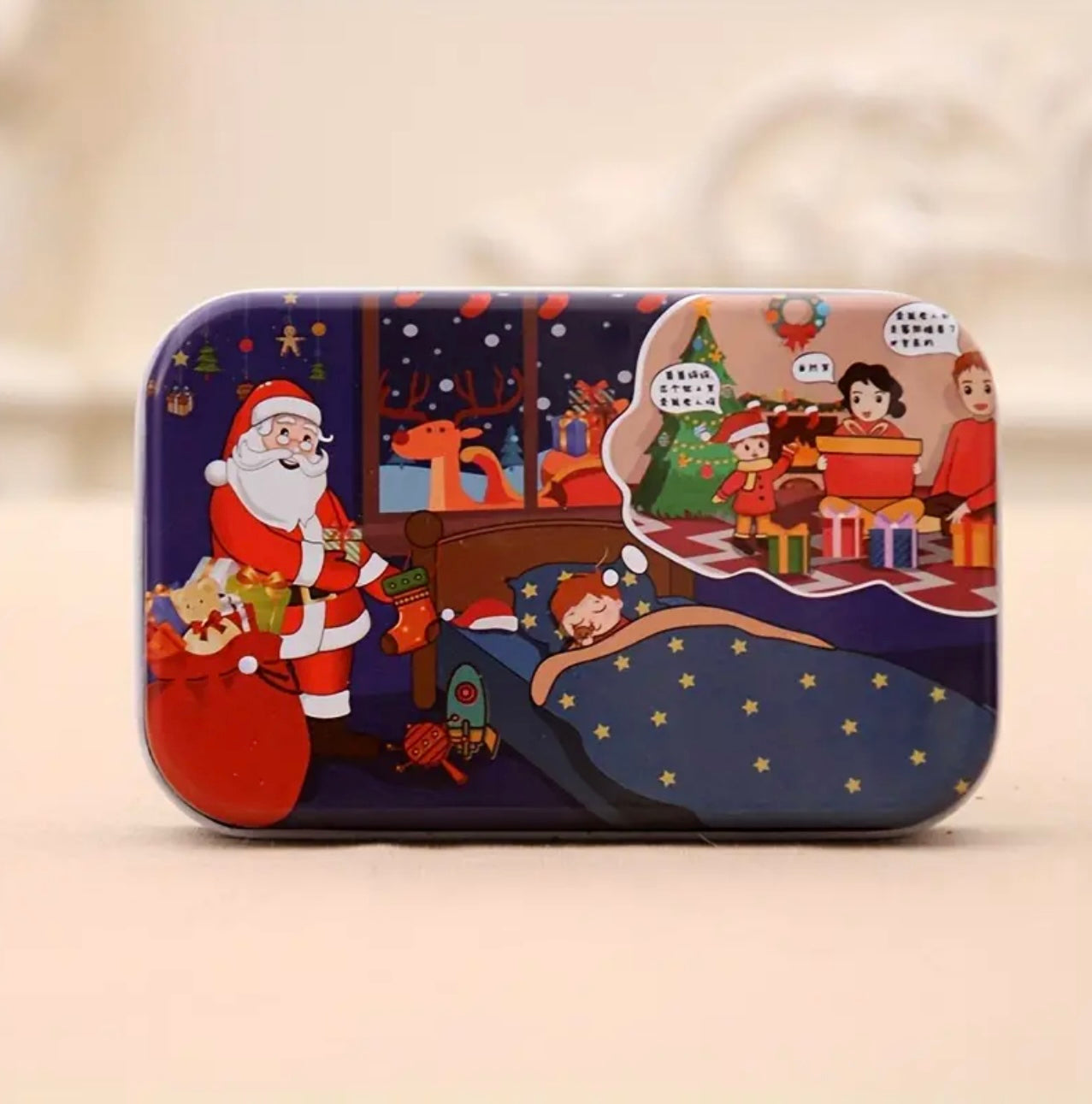 Zenora Christmas Wooden Santa Puzzle