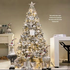 Zenora Luxury Encrypted Snowfall Christmas Tree with Decoration Package
