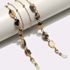 Women’s Copper Geometric Charm Chain