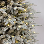 Zenora Pre-Lit Snow Flocked Christmas Tree