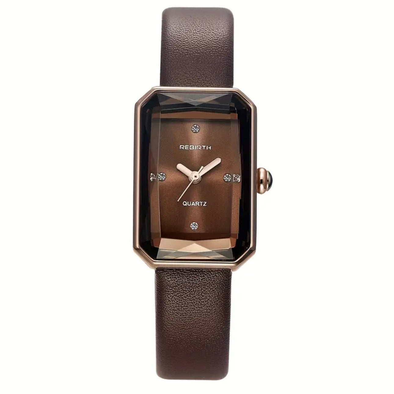 LUMÉ TERRACOTTA Vintage Square Women’s Quartz Watch