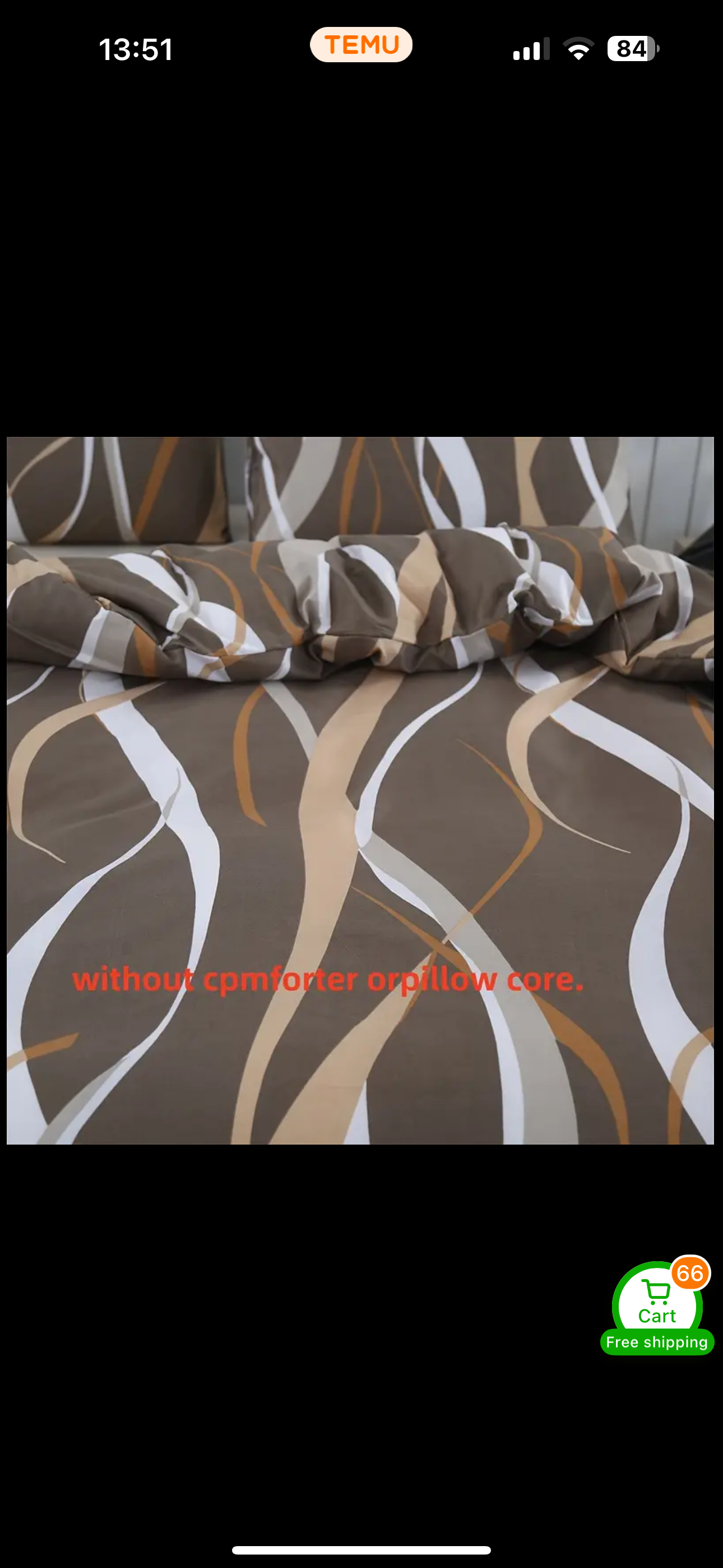 Zenora 3-Piece Brushed Print Striped Polyester Duvet Cover Set