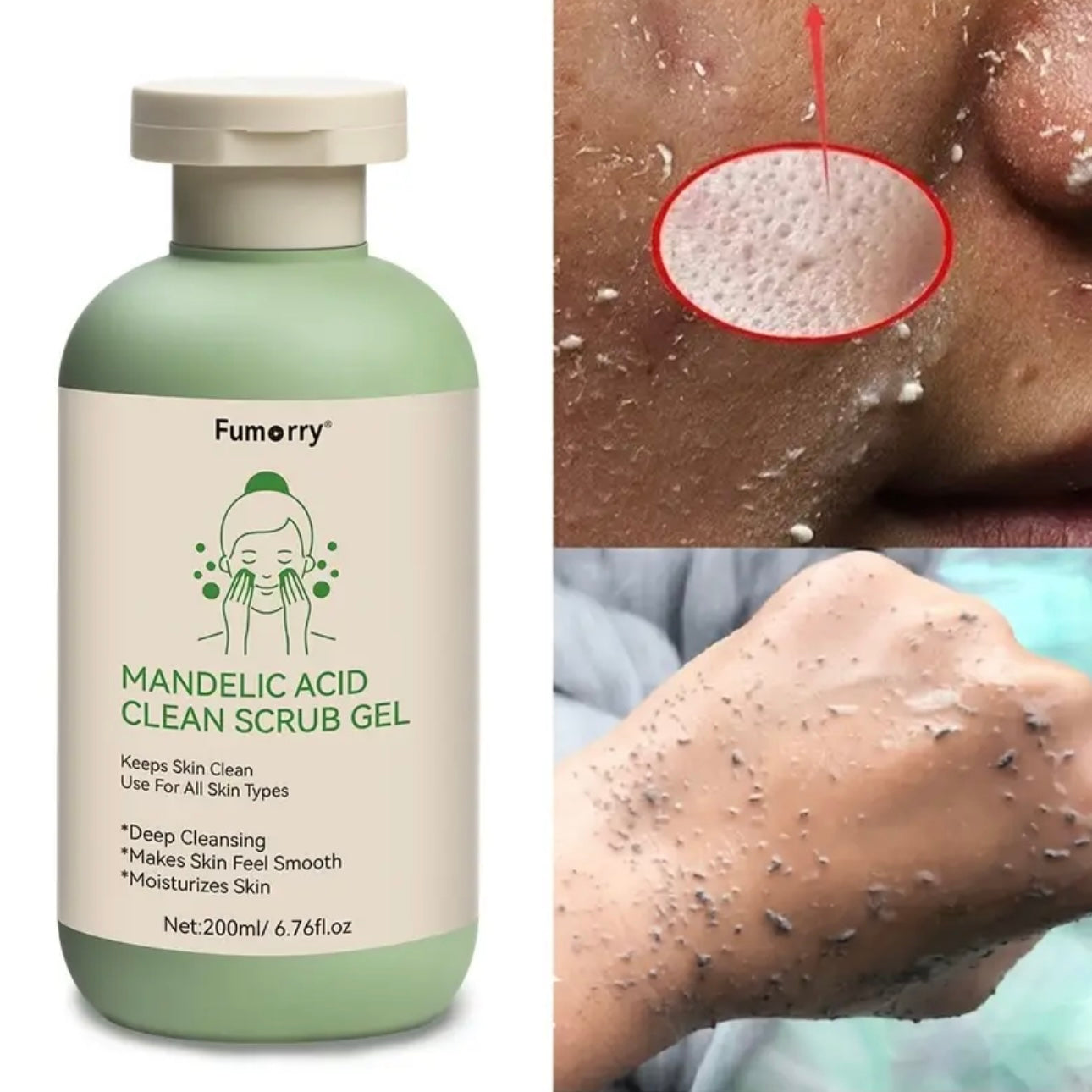 Zenora Deep Cleansing Exfoliating Gel 200ml