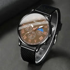 MSCXDK 10pcs Men’s Luxury Fashion Quartz Watch Set