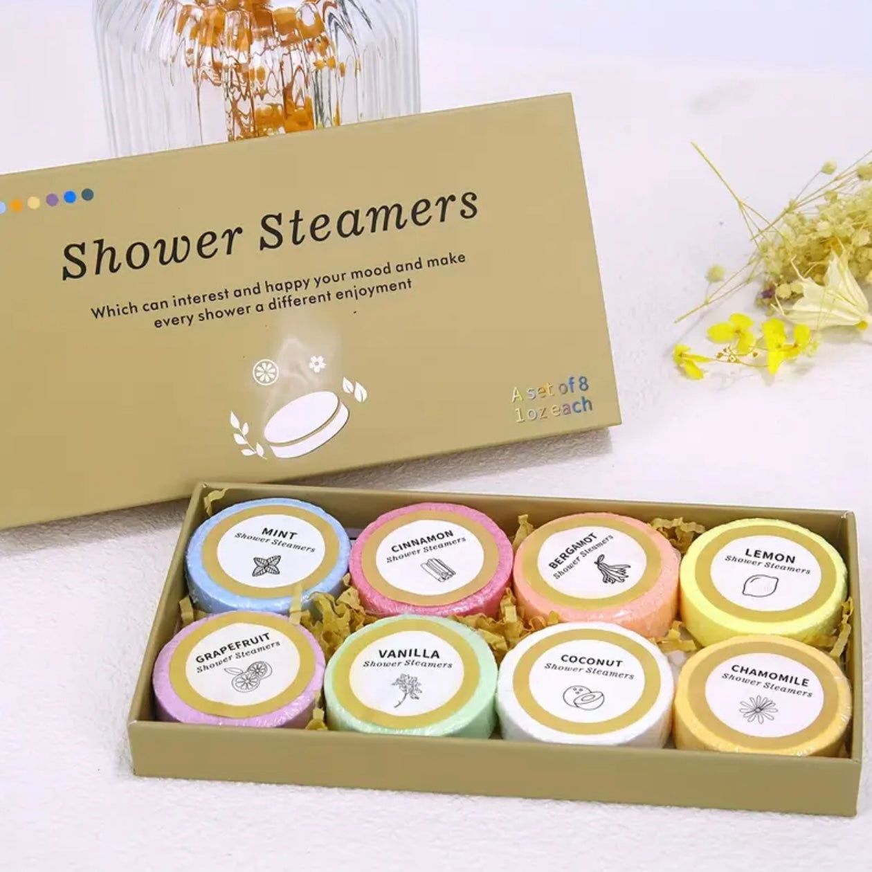 Zenora 12-Scents Essential Oil Bath Salt Ball Set