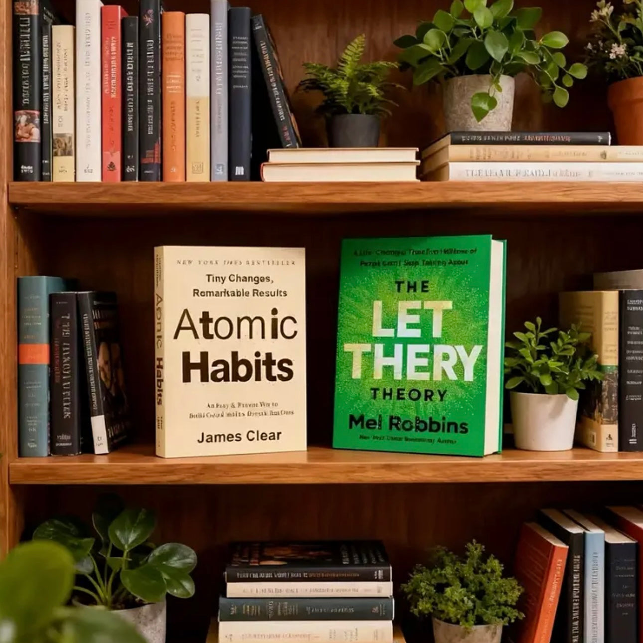 Atomic Habits 2-Pack: Building Good Habits, Breaking Bad Habits + The Let Theory – Evidence-Based Guide for Personal Growth