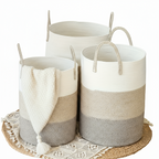 Zenora Extra-Large Scandinavian Collapsible Storage Basket