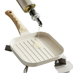 Zenora McFanshi Multifunctional Cast Iron Steak Pan