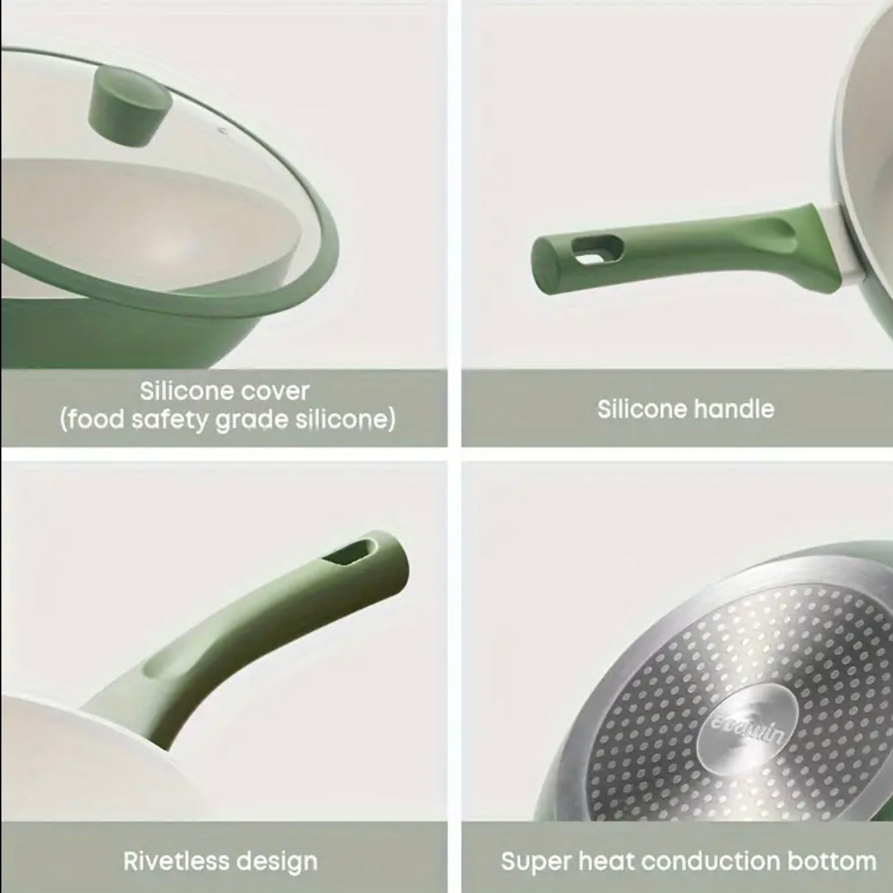 Zenora Ecowin 4pcs Forest Series Cookware Set