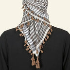 Men’s 2-Piece Arabic Square Scarf Set
