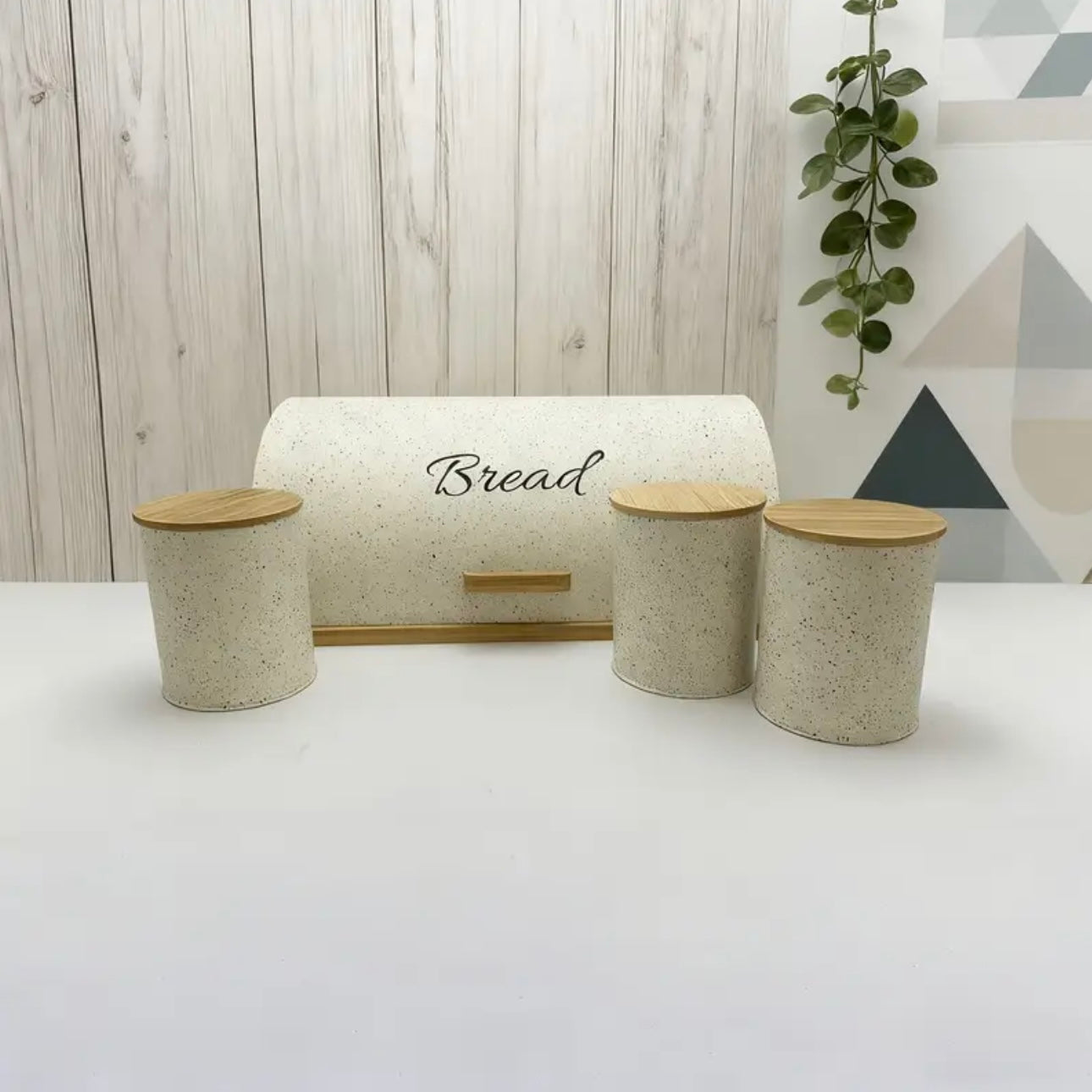 Zenora Bamboo & Iron Flip-Top Storage Box Set