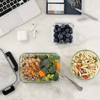 Zenora 24-Piece Glass Crisper Set (12 Bowls + 12 Lids)