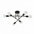 Zenora Modern Minimalist Semi-Flush Ceiling & Table Lamp