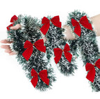 Zenora Artificial Christmas Garland with Bowknot