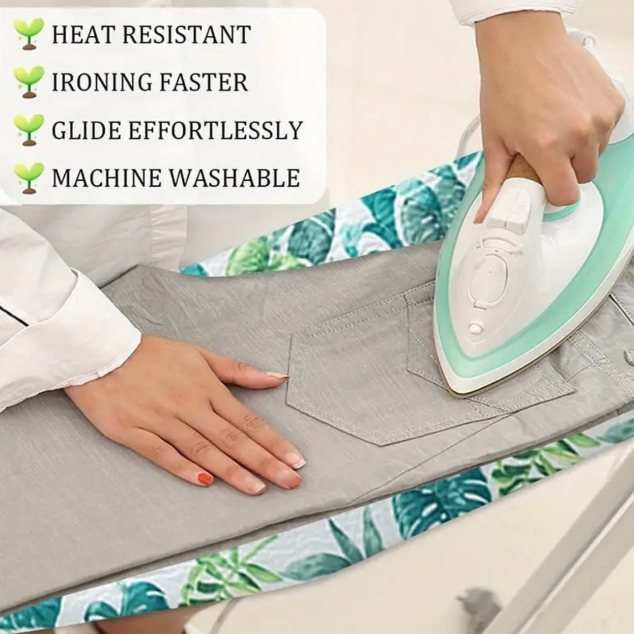 Zenora Heavy-Duty Ironing Board Cover & Pad