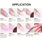 Zenora 4-Color Dip Powder Nail Kit