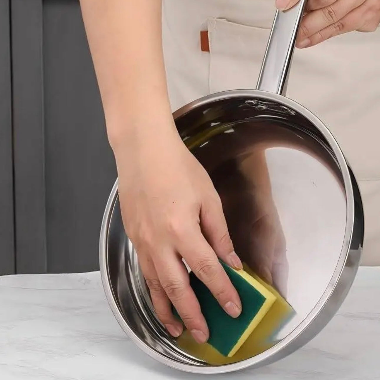 Zenora 15-Piece Stainless Steel Cookware Set with Instant Yeast