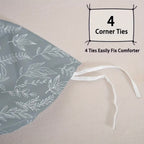 Zenora 3-Piece Chengchengge Printed Down Comforter Set