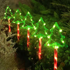 Zenora Solar LED Christmas Ground Lamp Set