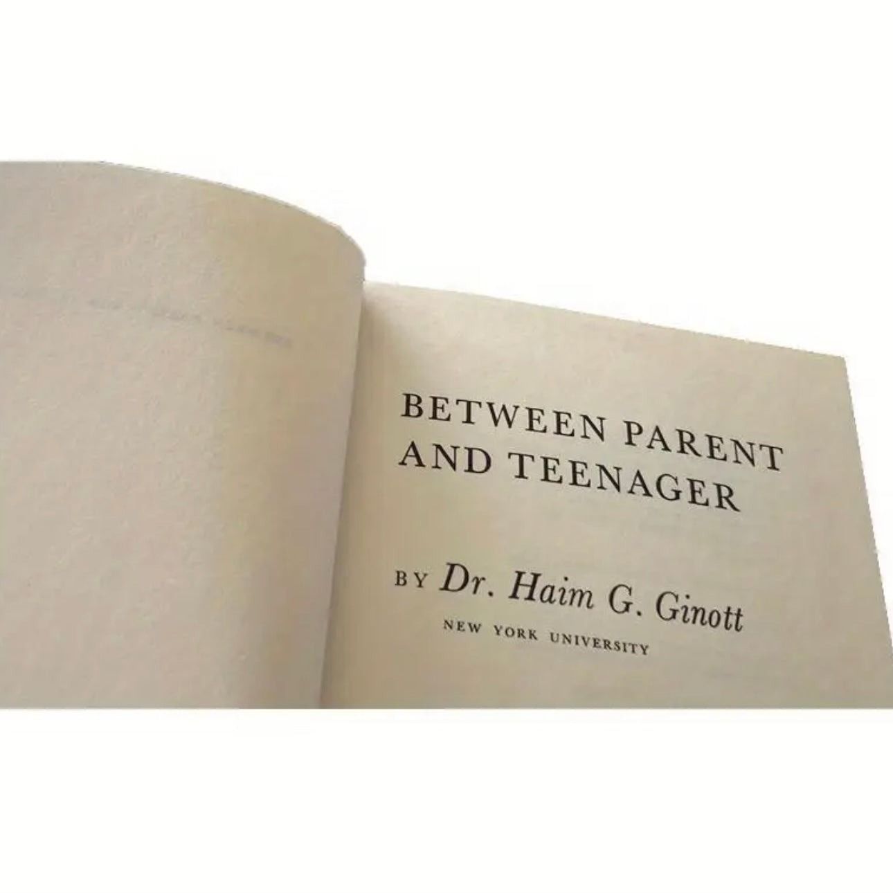 Between Parent and Child: Give Me Your Hand – Original English Version (Ages 7-12)