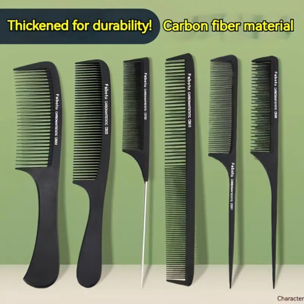 Zenora 23-Piece Professional Barber Comb Set