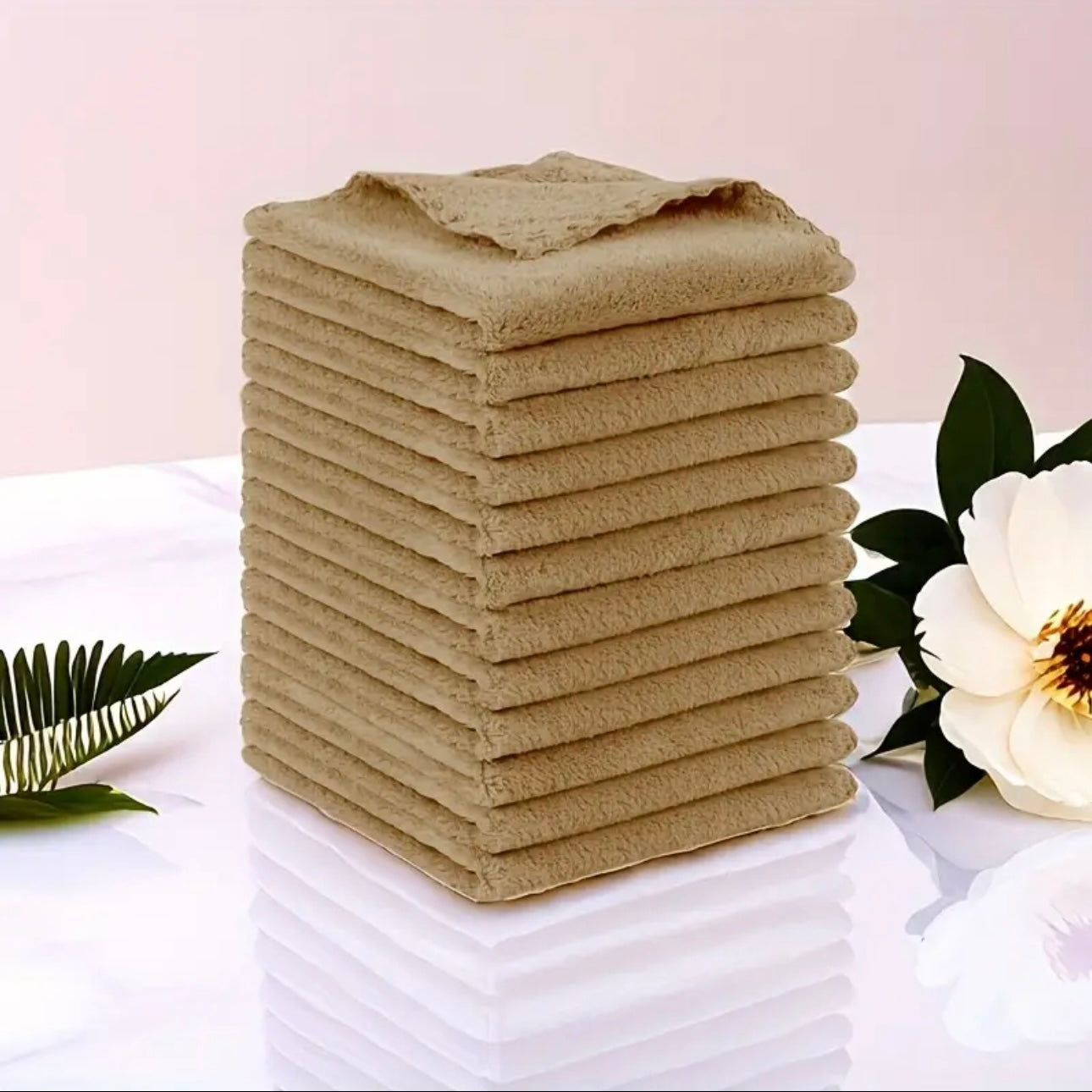 Zenora Reusable Microfiber Makeup Remover Towels – 10 Pack