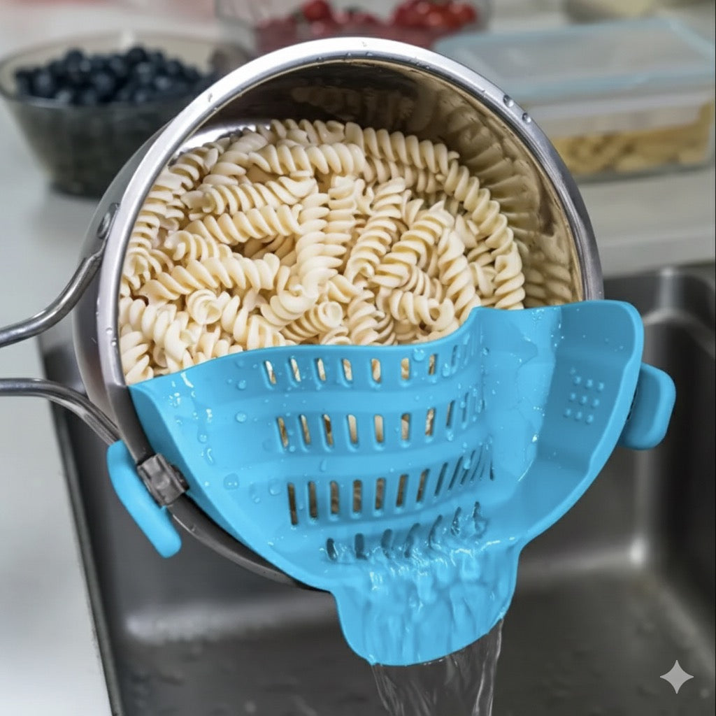 Zenora Clip-On Pots & Pan Strainer