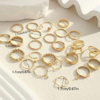 Serpentine Éclat 54-Piece Stackable Ring Set