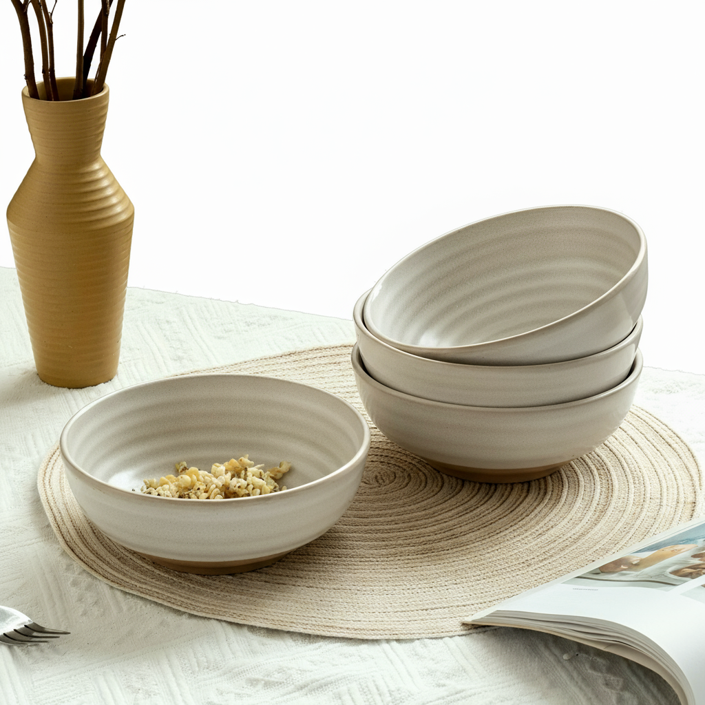 Zenora 2-Piece Large Ceramic Bowl Set