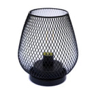 Zenora Metal Cage LED Lantern