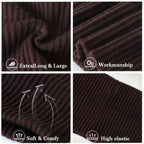 Zenora 7pcs Women’s Thickened Winter Headbands