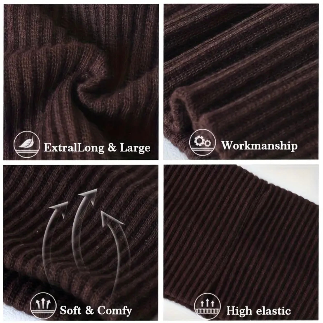 Zenora 7pcs Women’s Thickened Winter Headbands