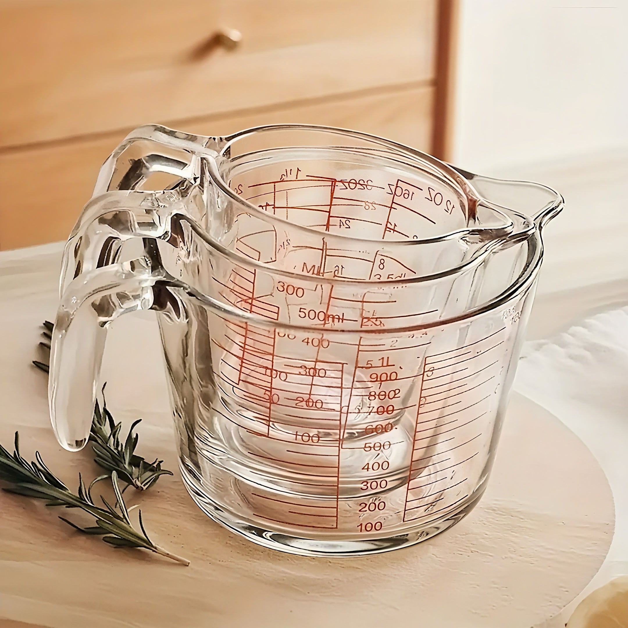 Zenora 2-Piece Large Measuring Cup Set