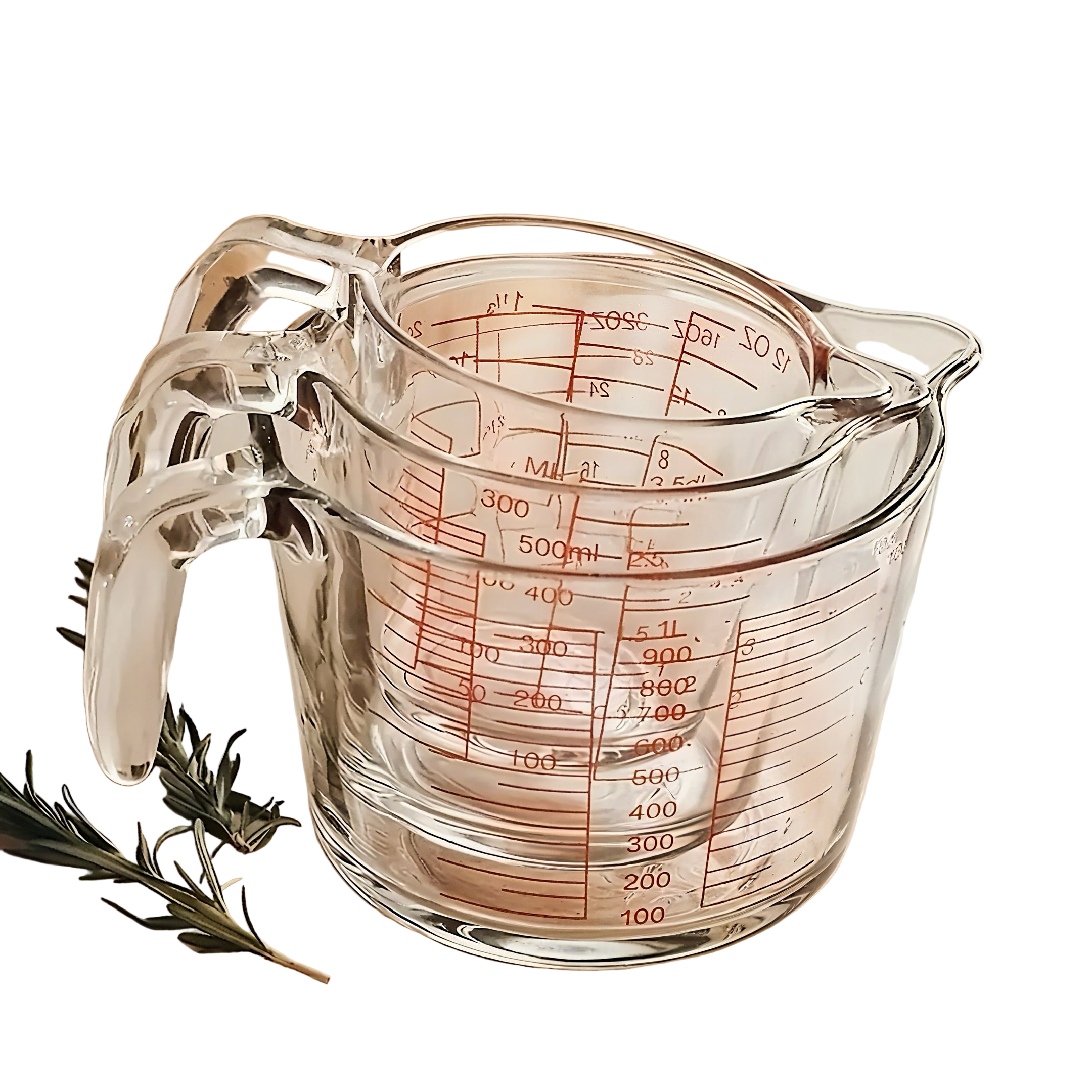 Zenora 2-Piece Large Measuring Cup Set