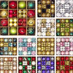 Zenora 44pcs Christmas Ball Hanging Ornaments