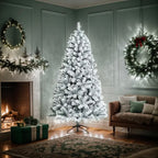 Zenora Snow-Flocked Artificial Christmas Tree