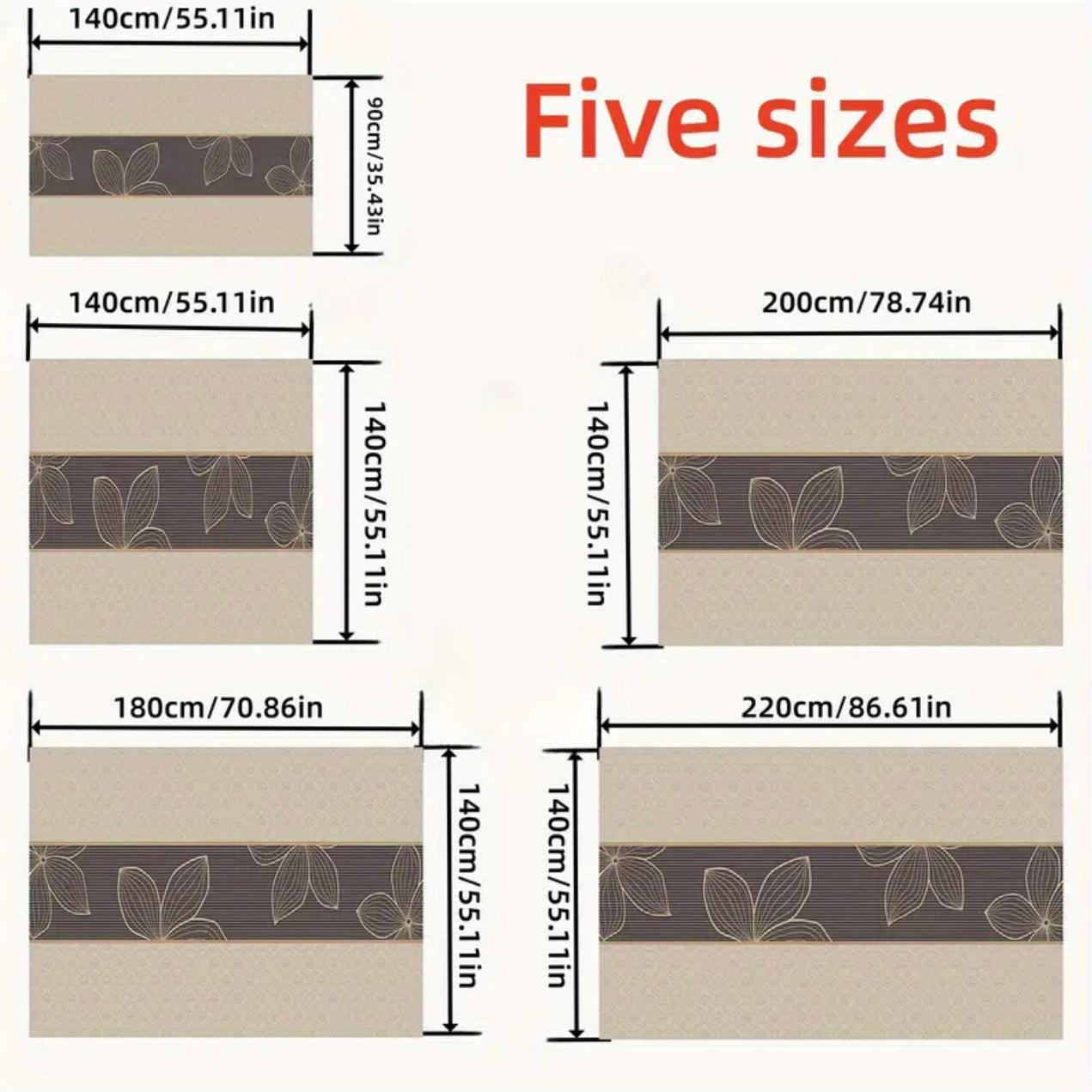 Zenora Vintage Bohemian Floral Tablecloth