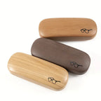 3pcs Hard Shell Glasses Case – Durable Iron Build, Ergonomic Design for Men & Women