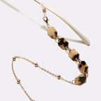 Women’s Copper Geometric Charm Chain