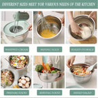 Zenora 29pcs Stainless Steel Mixing Bowl Set