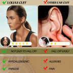 Aurora Gold Plated Adjustable Ear Cuff Set